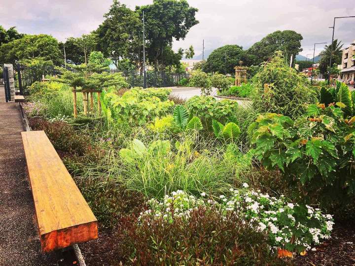 Aménagement espace vert Sainte-Marie