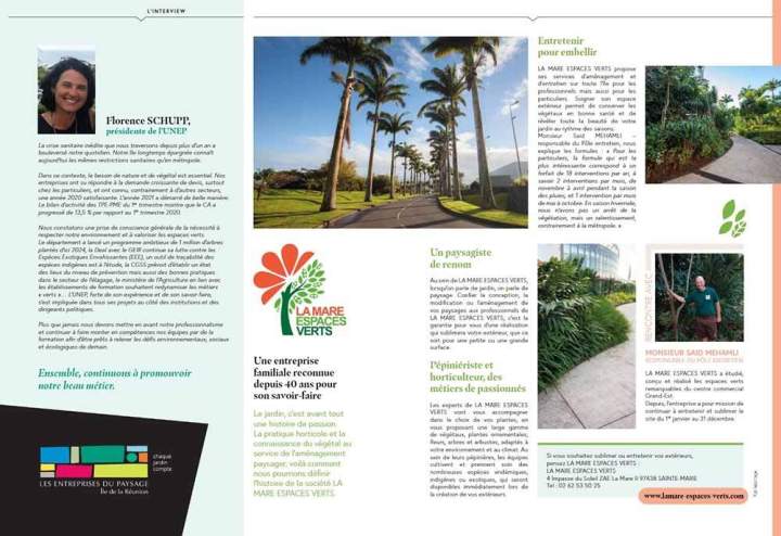 Magazine Jardin Réunion Sainte-Marie